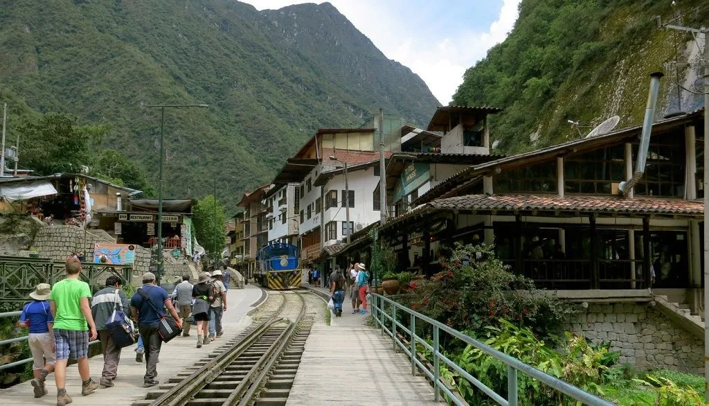 Pueblo Aguas Calientes Perú