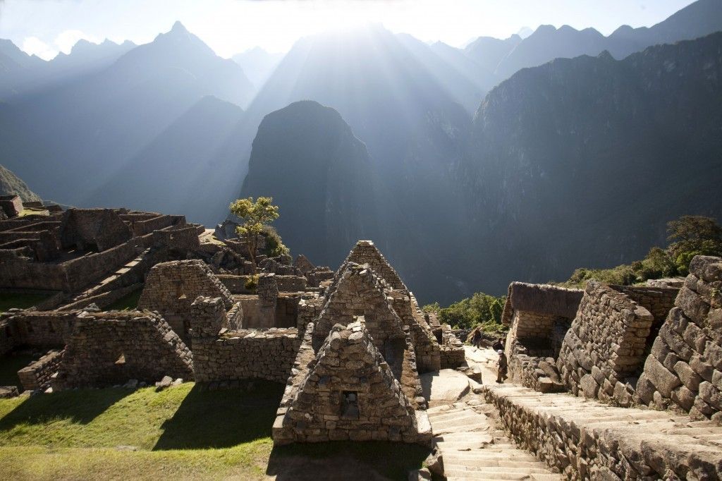 Karrancas en Ruinas de Machu Picchu