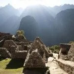 Karrancas en Ruinas de Machu Picchu