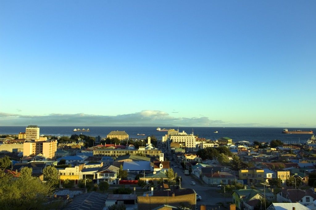 Punta Arenas, bien al sur de Chile