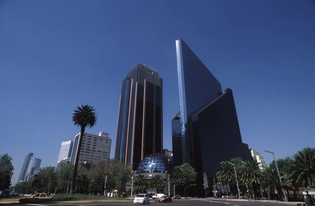Paseo La Reforma en Ciudad de México