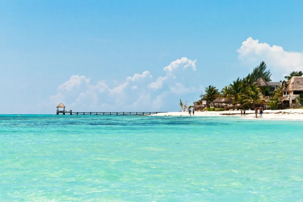 Muelle en Playa del Carmen