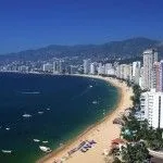 Playa en Acapulco, México