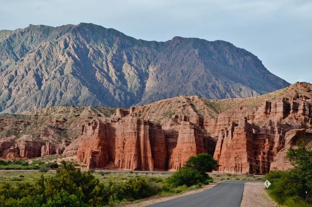Camino a Cafayate, en Salta, Argentina