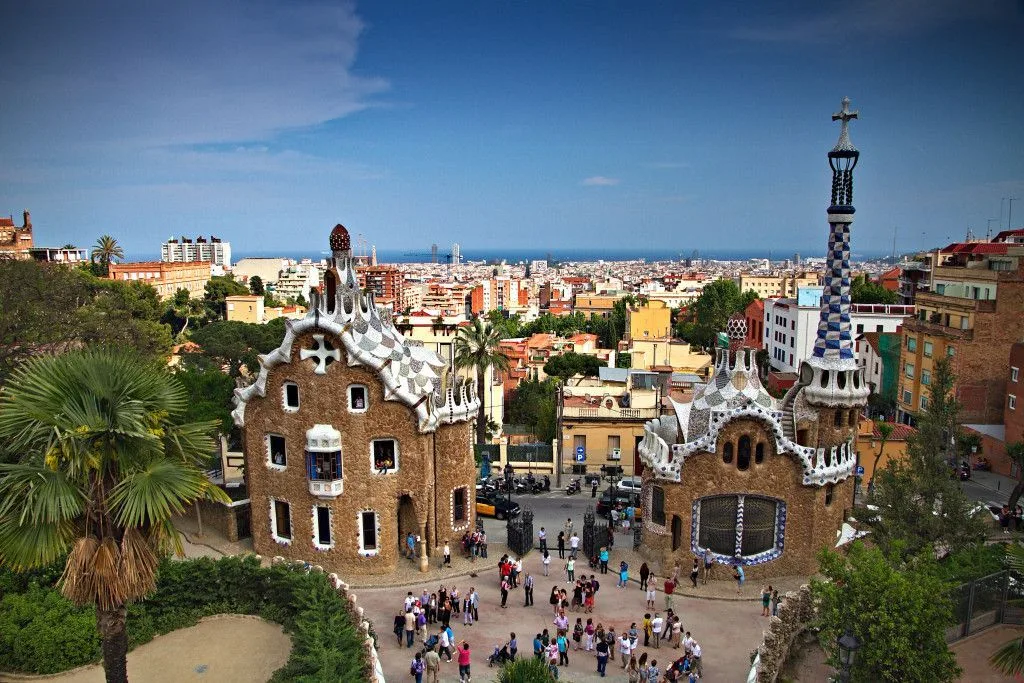 Parc Guell en Barcelona