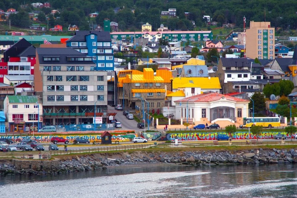 Vista de la ciudad de Ushuaia