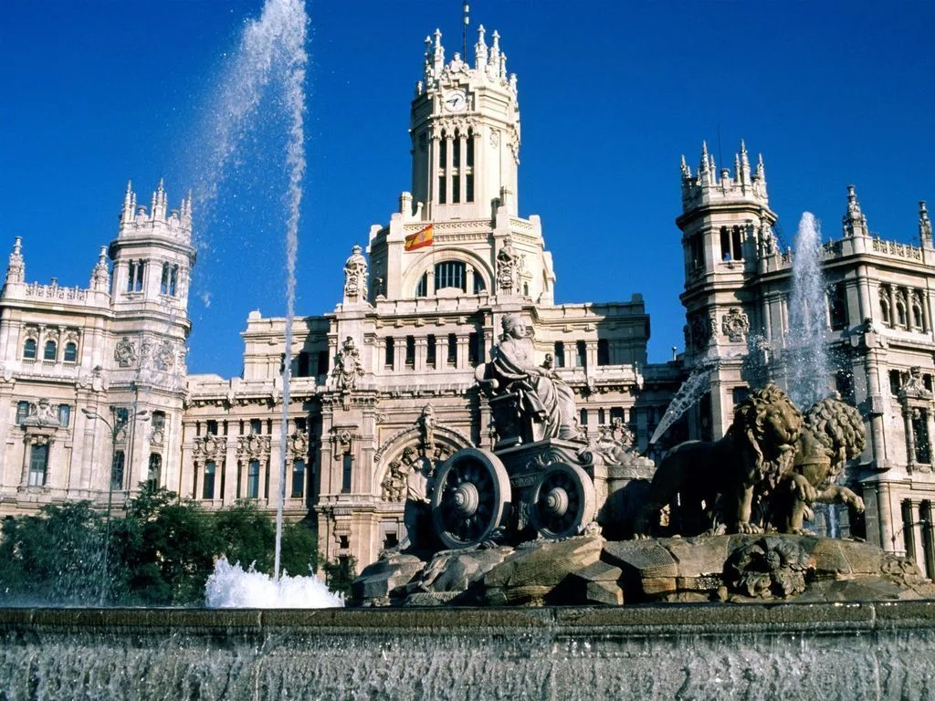 Fuente Cibeles en Madrid
