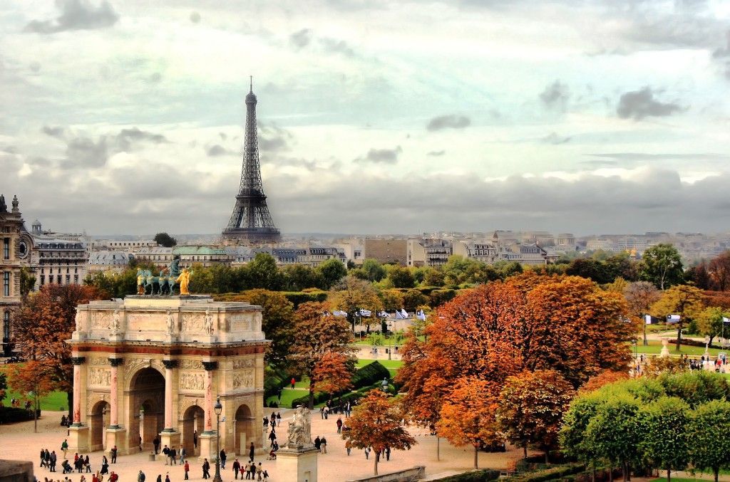 Arco del Triunfo y Torre Eiffel