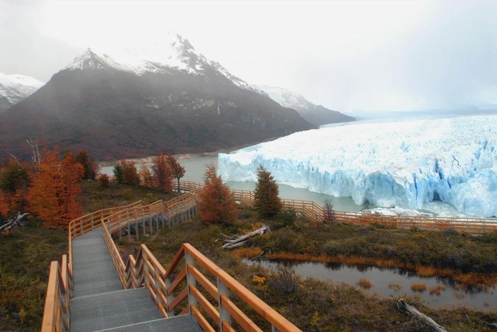 Pasarelas y miradores del Glaciar Perito Moreno, Argentina