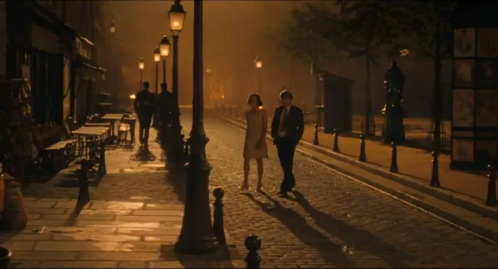 Escena de Medianoche en París