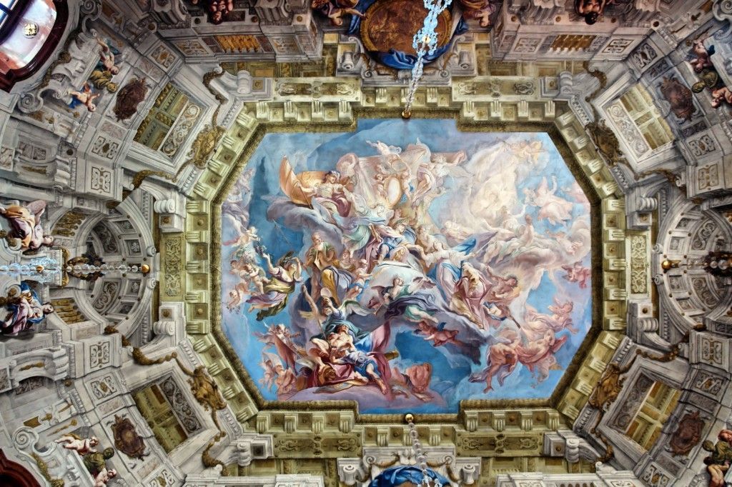Interior del Palacio Belvedere, Viena, Austria