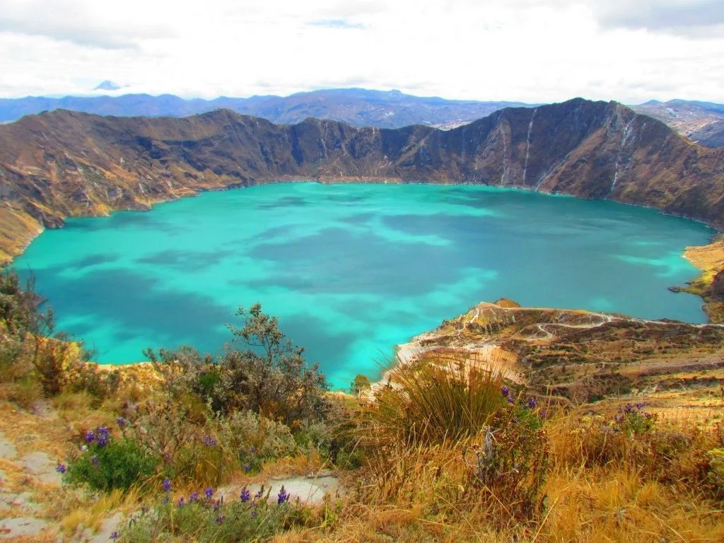 Laguna Quilotoa, cerca de Quito