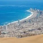 Vista aérea de Iquique, Chile