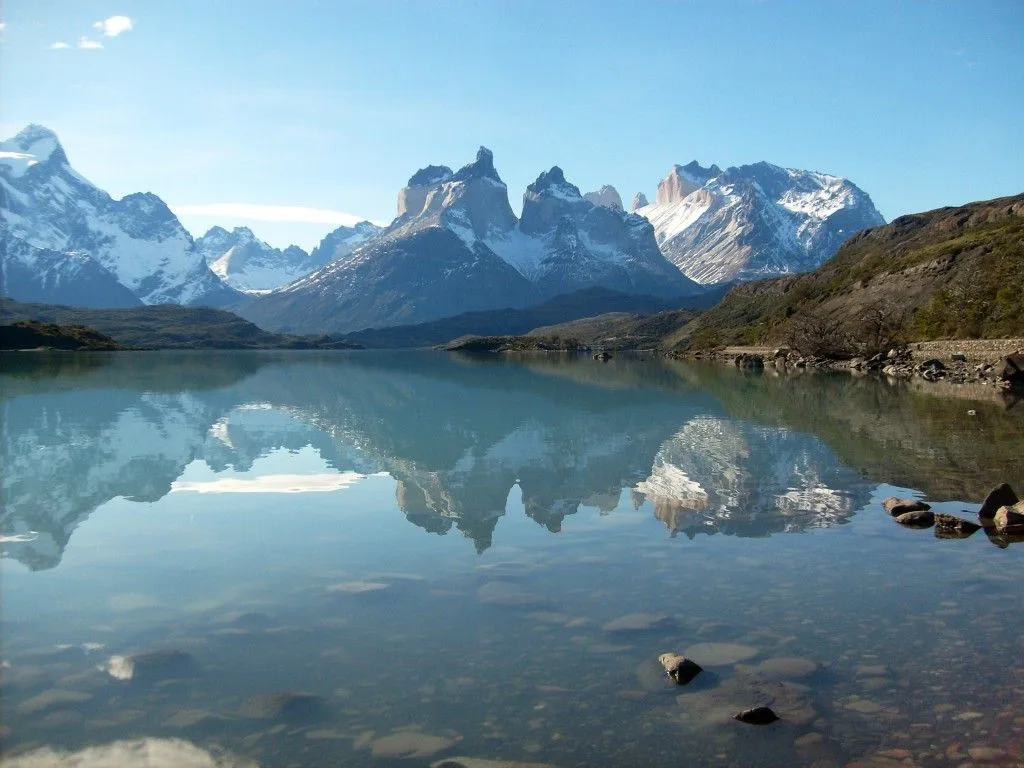 Torres del Paine en el sur de Chile