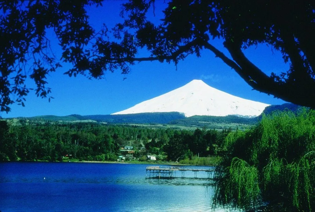 Volcan Villarica en Pucón, Chile