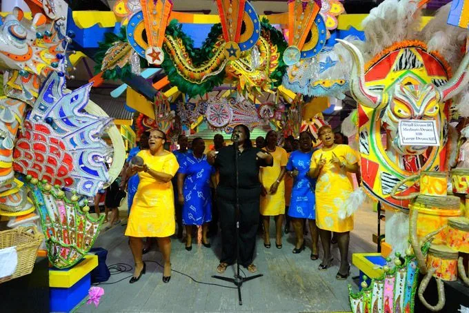 Celebración de año nuevo en Bahamas