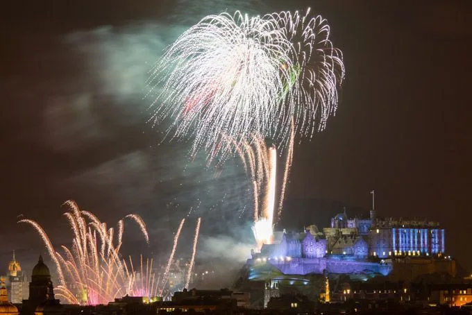 Festejos de año nuevo en Edinburgo