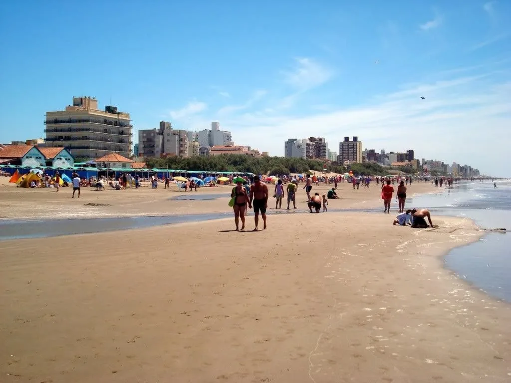 San Bernardo, una de las playas de Argentina más visitadas