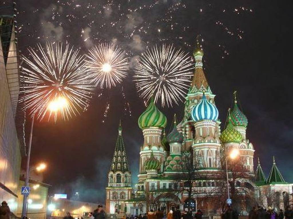 Año Nuevo en Moscú
