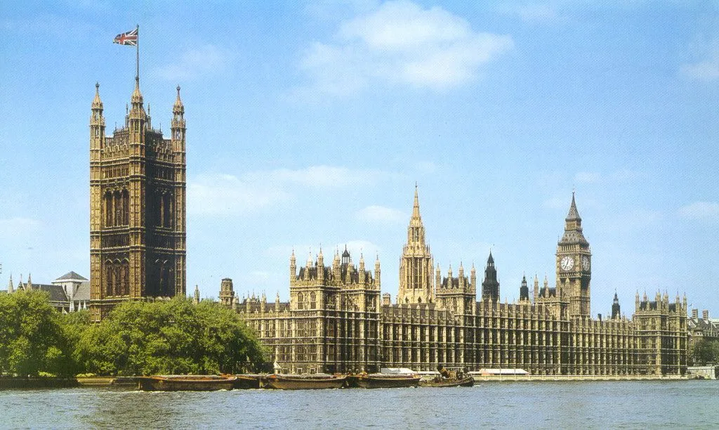Casas del Parlamento Británico en Londres
