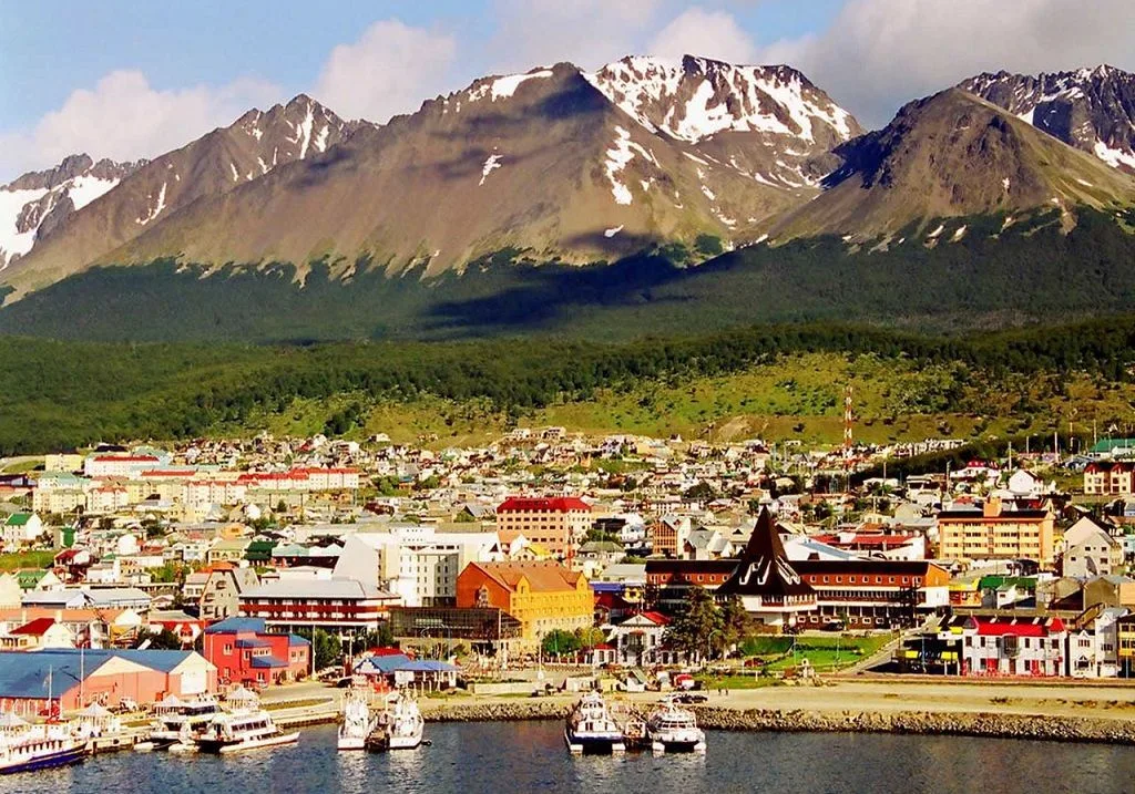 Ushuaia desde el mar