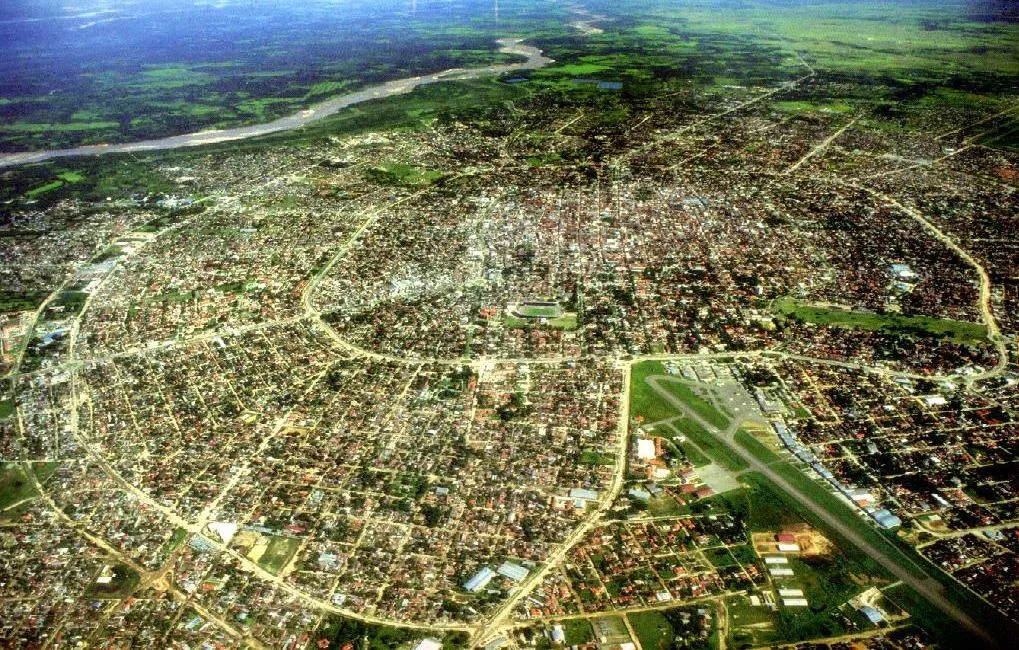 Vista Aérea de Santa Cruz de la Sierra