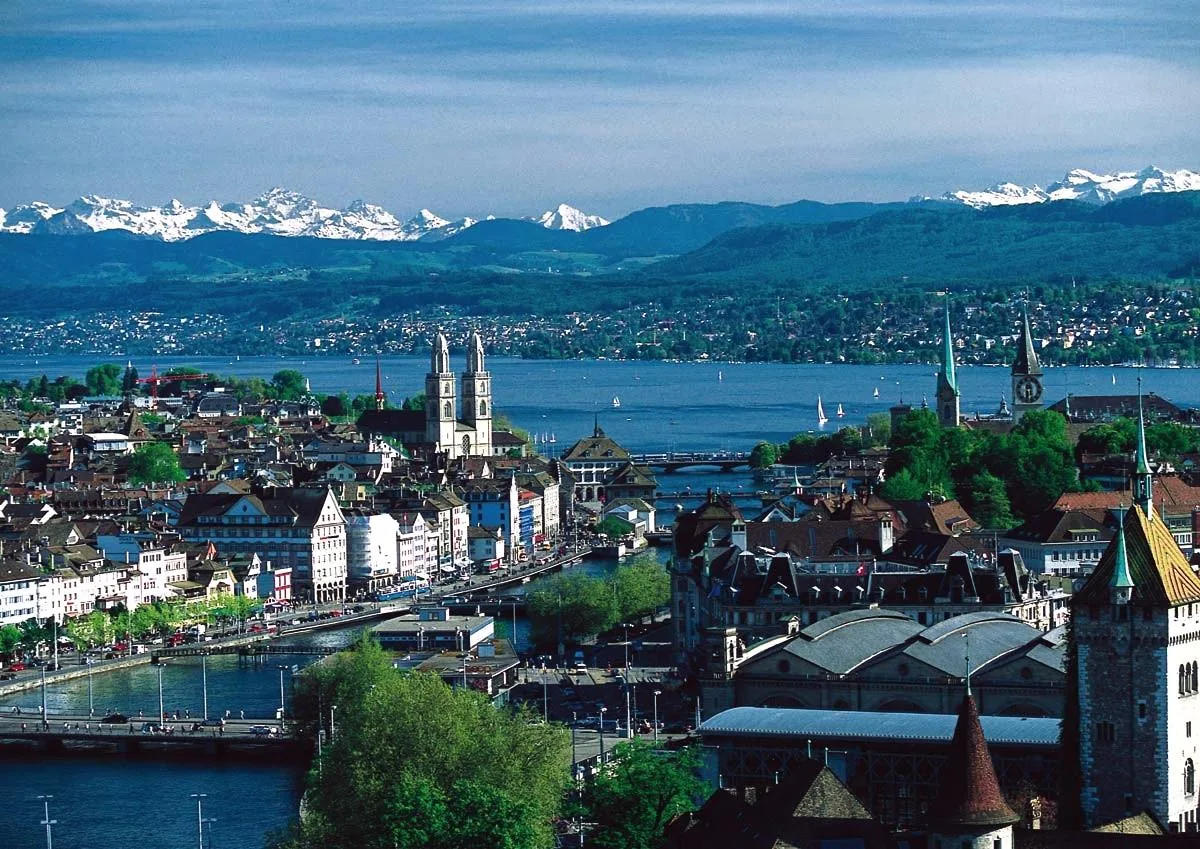 Paisajes de Zurich, Suiza