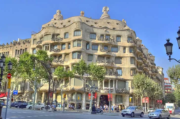 Casa Mila Barcelona Gaudi
