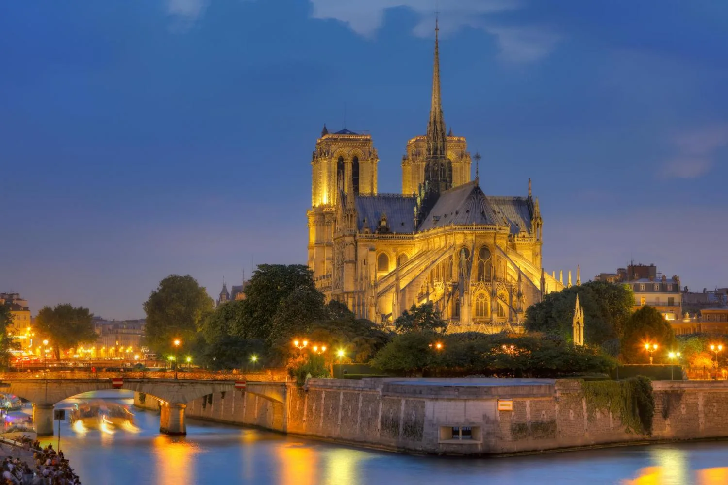 Notre Dame vista desde el Sena