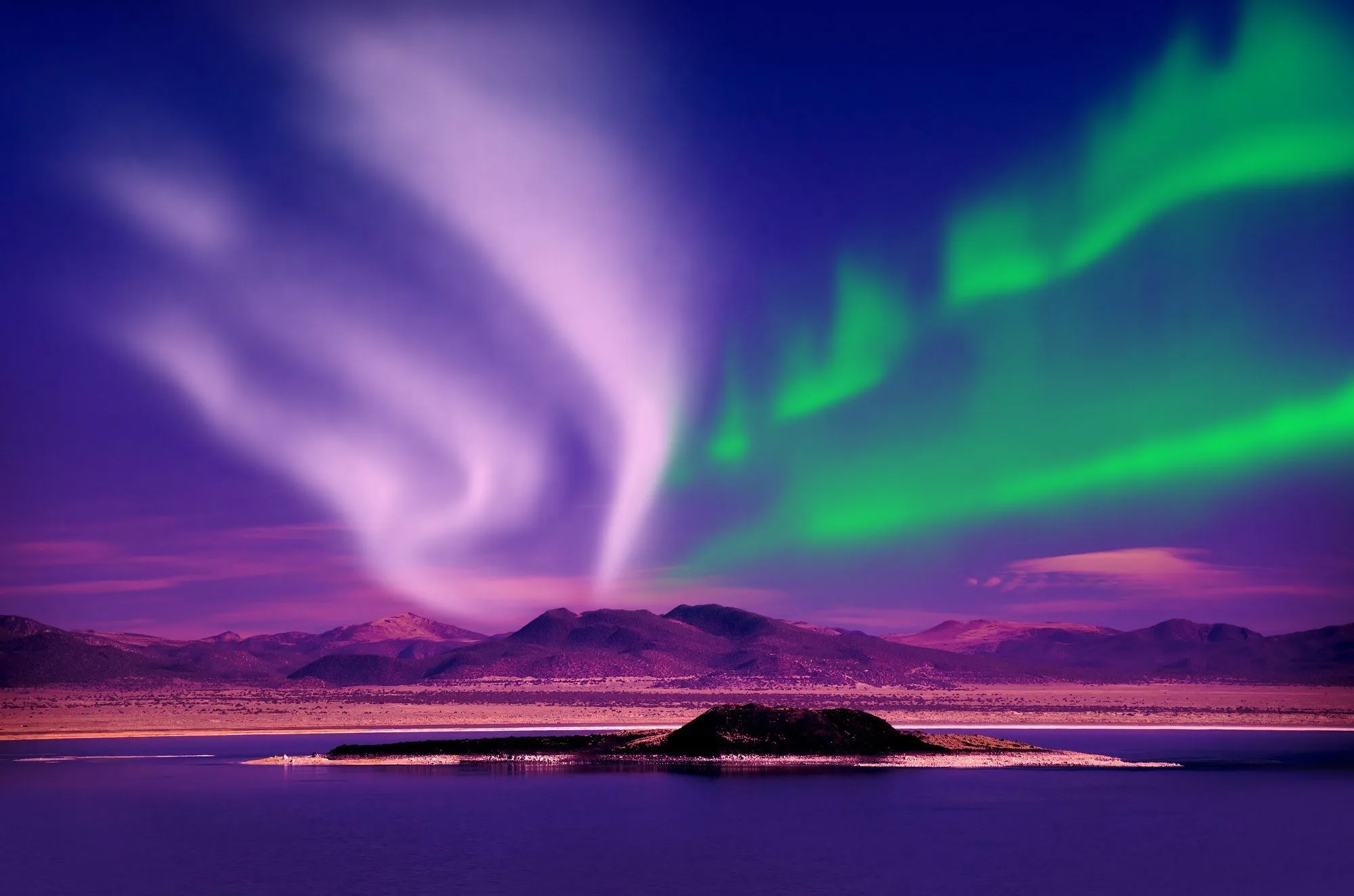 Aurora Boreal en Alaska