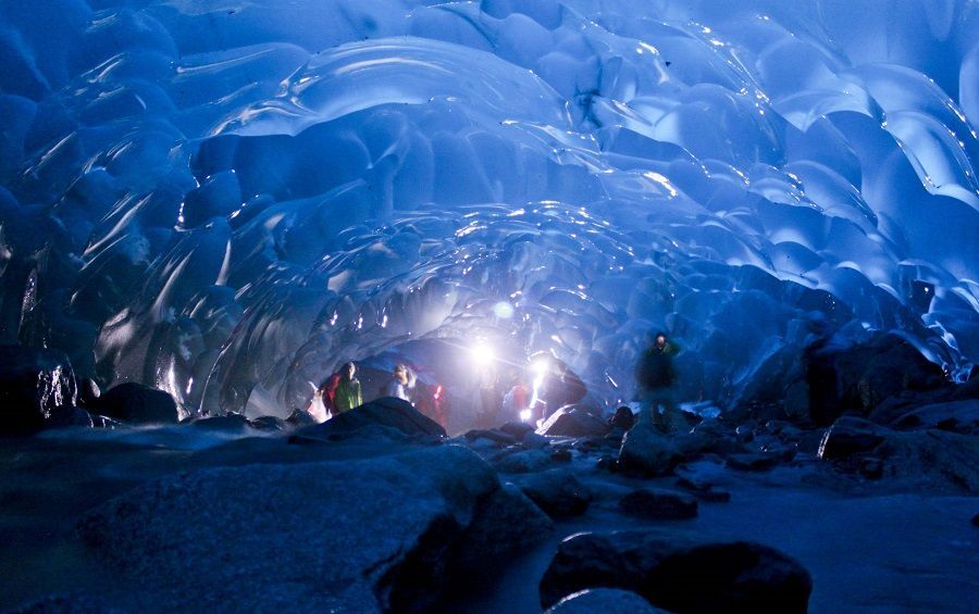 Glaciar Mendenhall en Alaska