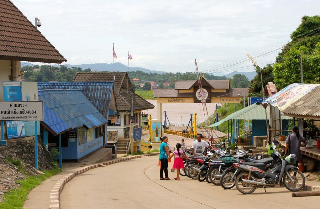 Huai Xai es el principal punto de ingreso a Laos desde Tailandia