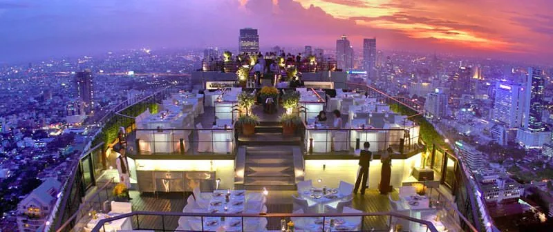 Bares de altura con vistas únicas de Bangkok