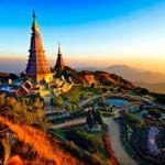 Templos en Chiang Mai, al norte de Tailandia