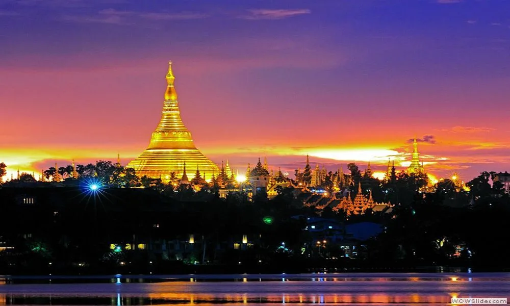 Pagoda Shwedagon Yangon, Myanmar
