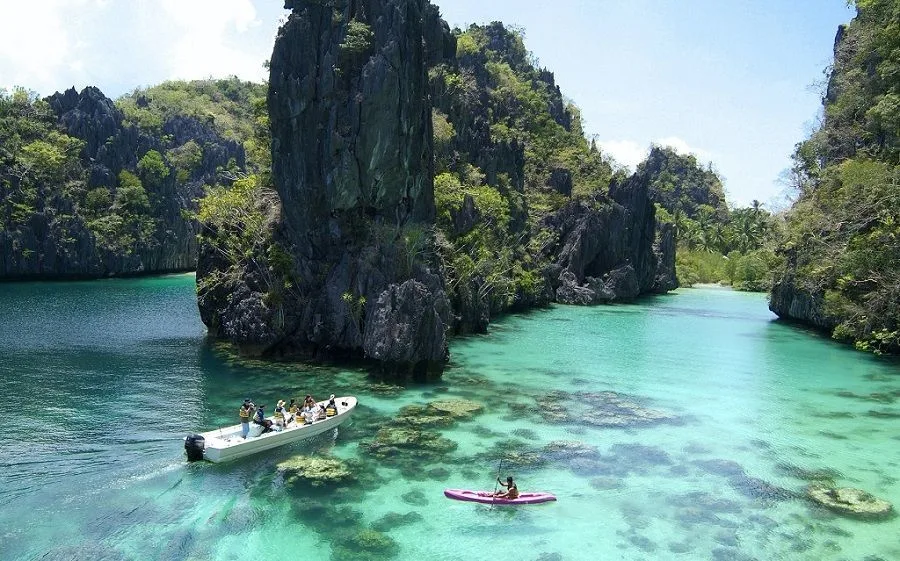La hermosa Big Lagoon en El Nido