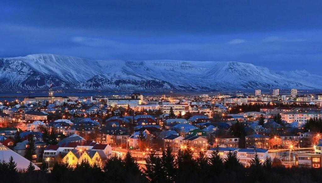 Reykjavik en Islandia es considerada una de las ciudades más bellas de Europa